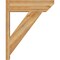Ekena Millwork Traditional Slat Rough Sawn Outlooker, Western Red Cedar, 8"W x 26"D x 32"H OUT08X26X32TRA06RWR - alternate 3